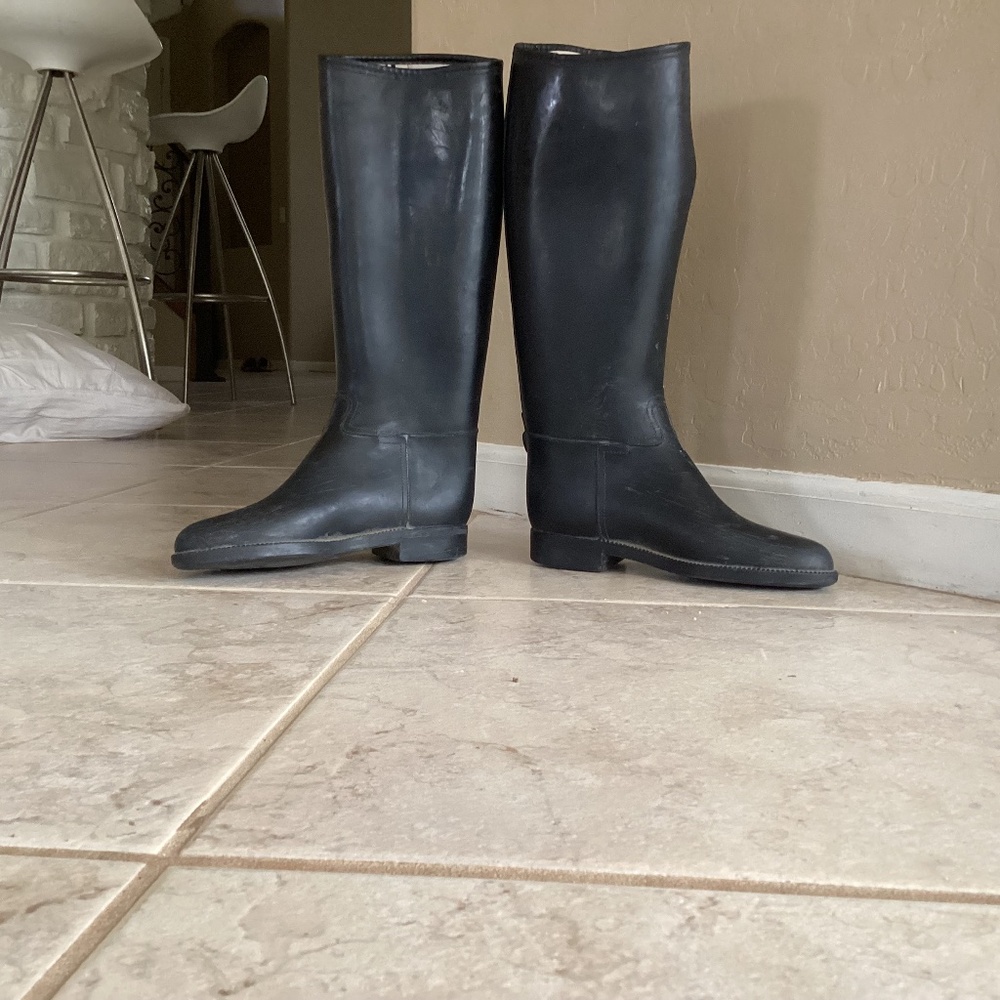 Cottage craft styled in Paris English riding boots 36 6 m black